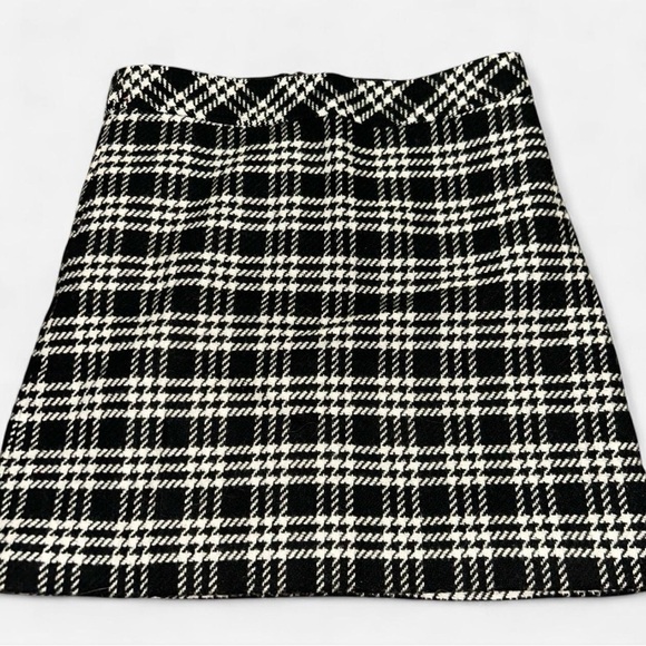 J. Crew Dresses & Skirts - J. Crew Black and White Checkered A-Line Skirt